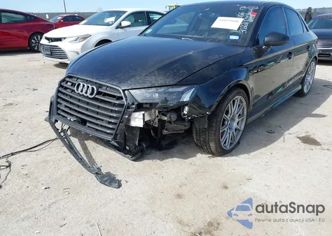 2017 Audi S3 2.0T Premium Plus z USA, uszkodzony, nr VIN WAUF1GFF0H1045759